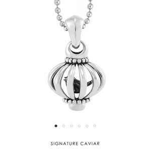 Lagos Birdcage Pendant Necklace